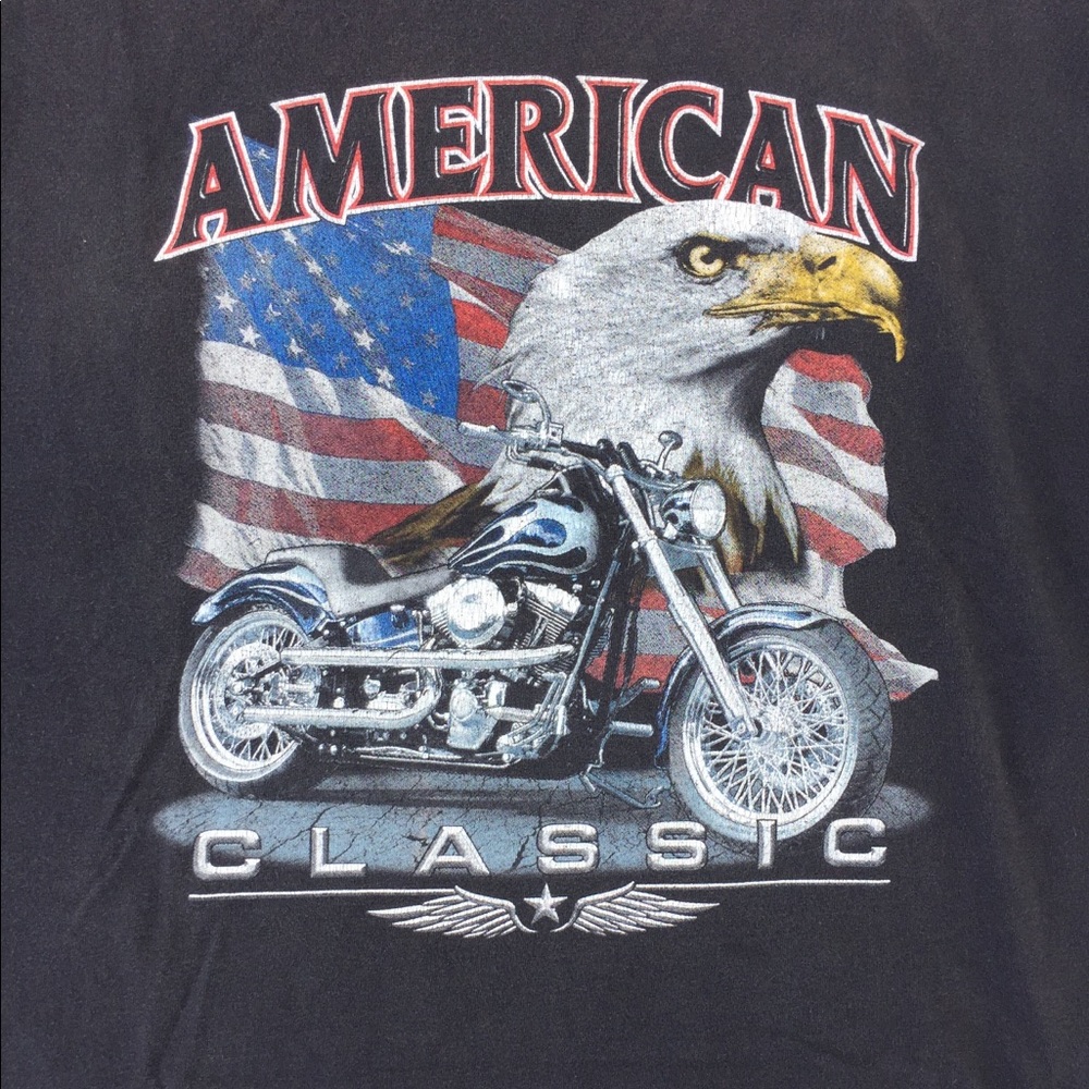 Vintage American Classic Tee Shirt Short Sleeve